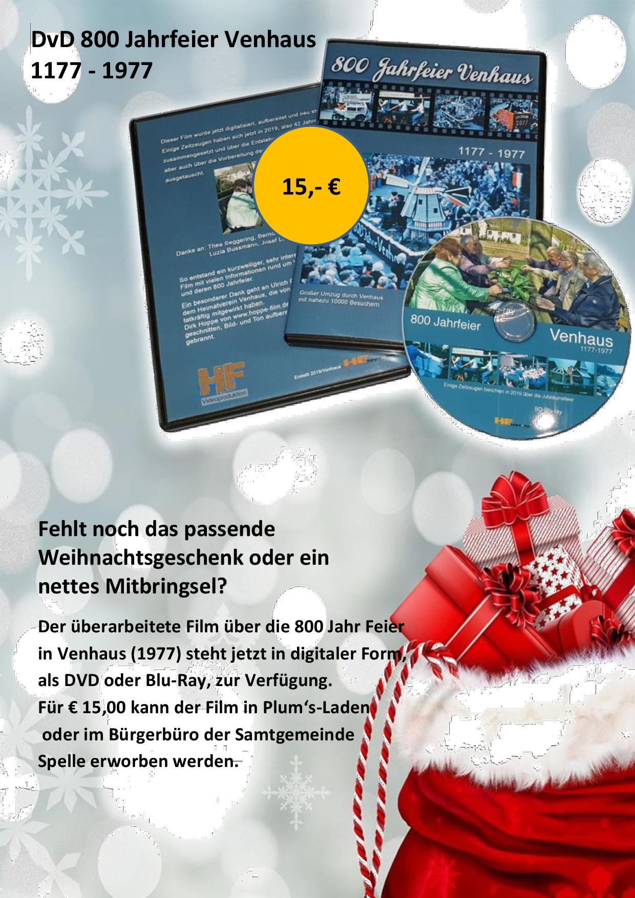 Verkauf DvD 800 Jahre Venhaus_2